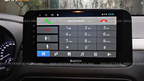 Màn hình DVD Android liền camera 360 xe Hyundai Kona 2018 - nay | Elliview S4 Basic